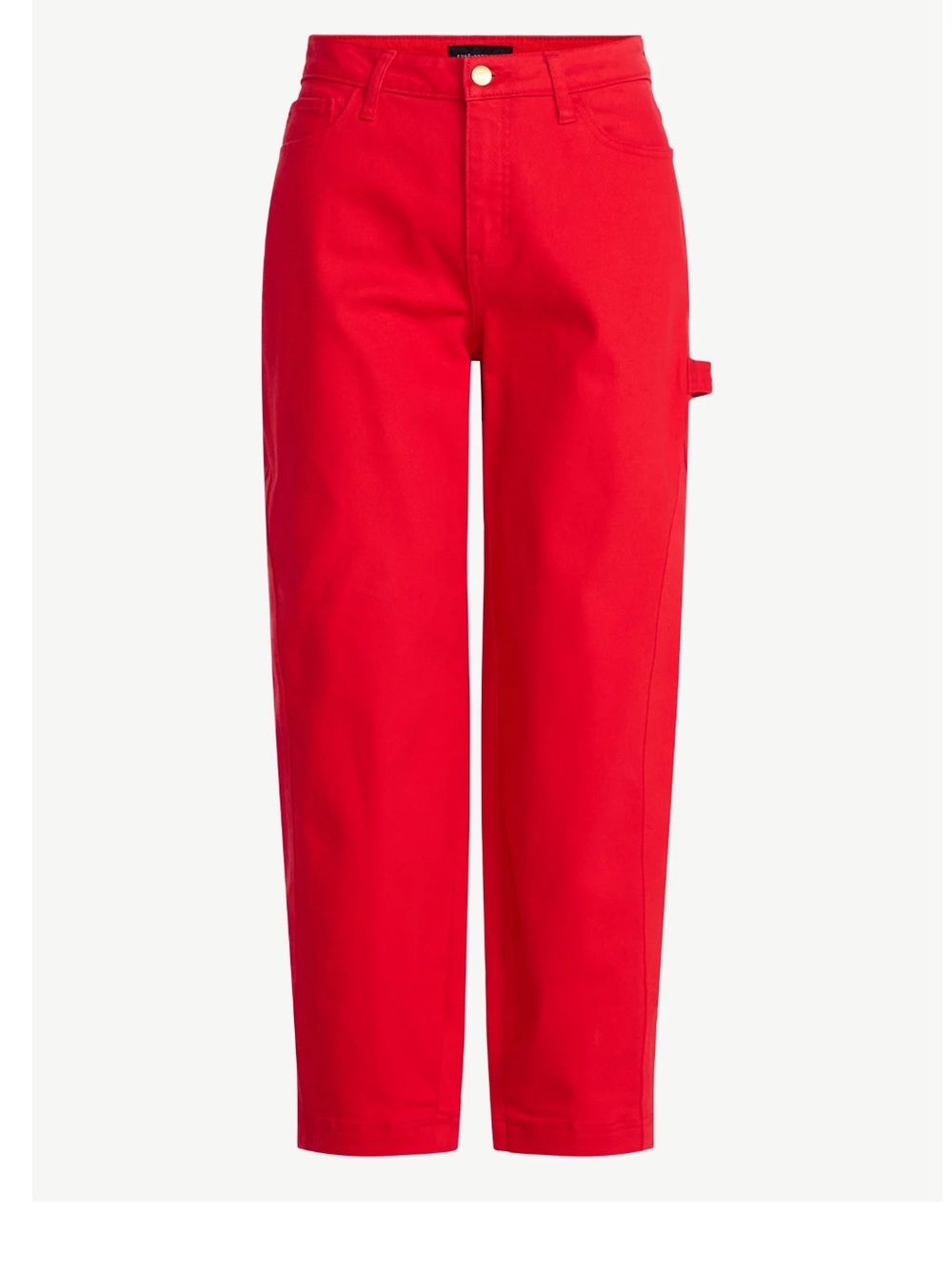 Free Assembly Women's Midrise Cropped Barrel Jeans, 27.5" Inseam